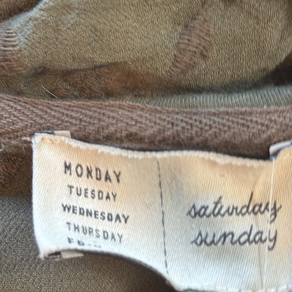 Anthropologie Saturday Sunday Embroidered Zip Up Hoodie - Picture 14 of 16